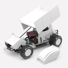 Authentic Collectables ACD18SC24PB 1/18 Plain Body Sprintcar in Gloss White