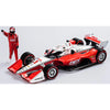 Authentic Collectables1/18 Team Penske No.3 DEX Imaging Dallara Chevrolet IndyCar 2022 Firestone Grand Prix of St. Petersburg Winner With Driver Figurine Driver Scott McLaughlin