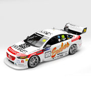 Authentic Collectables ACD43H18L 1/43 Erebus Motorsport No.99 Holden ZB Commodore Supercar 2018 Rabble Club Sandown 500 Retro Round Anton DePasquale/Will Brown