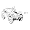Ace Models 72456 1/72 AML-90 Light Armoured Car 4x4