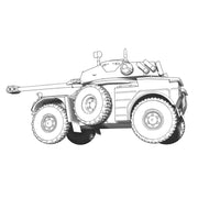 Ace Models 72456 1/72 AML-90 Light Armoured Car 4x4
