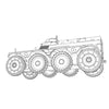 Ace Models 72460 1/72 EBR-ETT French Wheeled Army Personnel Carrier