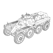 Ace Models 72460 1/72 EBR-ETT French Wheeled Army Personnel Carrier