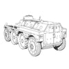 Ace Models 72460 1/72 EBR-ETT French Wheeled Army Personnel Carrier