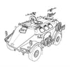 ACE Models 72463 1/72 M-3 French Wheeled Armoured Personnel Carrier 4x4