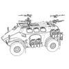 ACE Models 72463 1/72 M-3 French Wheeled Armoured Personnel Carrier 4x4