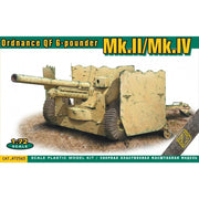 Ace Models 72563 1/72 Ordnance QF 6-pounder 7cwt Mk.II