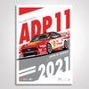Authentic Collectibles ACP049V Shell V-Power Racing Team Anton De Pasquale 2021 Season Limited Edition Print