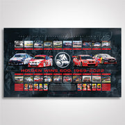 Authentic Collectables ACP054 Holden Wins 600 1969-2022 Limited Edition Print