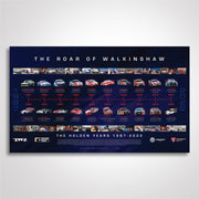 Authentic Collectibles ACP060 The Roar of Walkinshaw The Holden Years 1987 to 2022 Limited Edition Print
