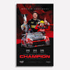 Authentic Collectables ACP063 Brodie Kostecki 2023 Supercars Champion Limited Edition Print