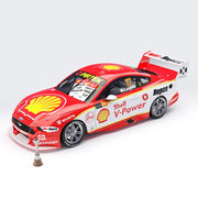 Authentic Collectables ACR12F19CW 1/12 Shell V-Power Racing Team No.17 Ford Mustang GT 2019 Virgin Australia Supercars Championship Winner Driver Scott McLaughlin