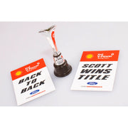 Authentic Collectables ACR12F19CW 1/12 Shell V-Power Racing Team No.17 Ford Mustang GT 2019 Virgin Australia Supercars Championship Winner Driver Scott McLaughlin