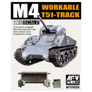 AFV-35026 4716965350260 AFV 1/35 M4/M5 T-51 Track