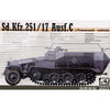 AFV Club AF35117 1/35 German Sd.Kfz.25 Ausf.C (Command Vehcile) Plastic Model Kit