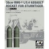 AFV 35139 1/35 38cm RW6-1 L/5.4 Assault Rocket