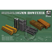 AFV 35184 1/35 105mm Howitzer Ammo and Accessories