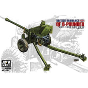 AFV Club AF35217 British Mk.4 6pdr Anti-tank Gun Plastic Model Kitv