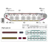 AFV 35338 1/35 Centurion MBT Series Quick Assembly Link & Length Track