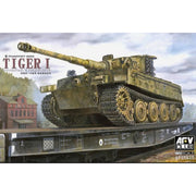 AFV Club AF35S25 1/35 Tiger I (Transport Mode) Plastic Model Kit