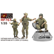 AFV 1/35 Australian Infantry & M113 crew Vietnam War Era-2 figures