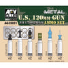 AFV AG35051 US 120mm Ammo Set 