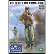 Andys Hobby Headquarters 1/16 US WWII Tank Commander Figure