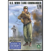 Andys Hobby Headquarters 002 1/16 US WWII Tank Commander Figure