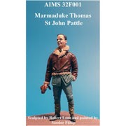 Aims 32F001 1/32 Marmaduke Thomas St John Pattle Gloster Gladiator Mk.II and Hawker Hurricane Pilot Plastic Model Kit