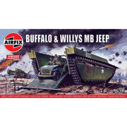 Airfix A02302V 1/76 Buffalo Amphibian and Jeep