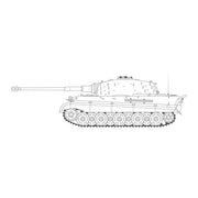Airfix A1369 1/35 King Tiger Plastic Model Kit