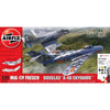 Airfix A50185 1/72 Mig 17 & Douglas Skyhawk Dogfight Double Gift Set Plastic Model Kit