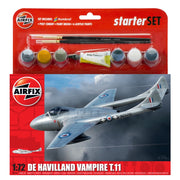 Airfix A55204 1/72 De Havilland Vampire T11 Starter Set NZ Air Force