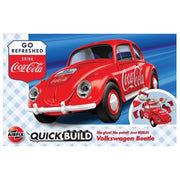 Airfix J6048 Quickbuild Coca-Cola VW Beetle Plastic Model Kit