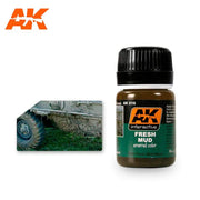 AK Interactive AK016 Weathering Fresh Mud Effects Enamel 35mL