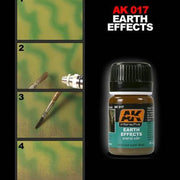 AK Interactive AK017 Weathering Earth Effects Enamel 35mL