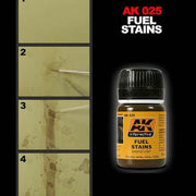 AK Interactive AK025 Weathering Fuel Stains Enamel 35mL