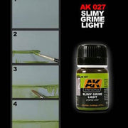 AK Interactive AK027 Weathering Slimy Grime Light Enamel 35mL
