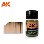 AK Interactive AK067 Weathering Streaking Grime for Afrika Korps Vehicles Enamel 35mL