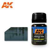 AK Interactive AK069 Weathering Streaking Grime for Panzer Grey Vehicles Enamel 35mL