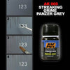 AK Interactive AK069 Weathering Streaking Grime for Panzer Grey Vehicles Enamel 35mL