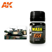 AK Interactive AK075 Weathering Wash for NATO Vehicles Enamel 35mL