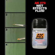 AK Interactive AK079 Weathering Wet Effects Fluid Enamel 35mL