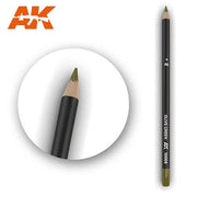 AK Interactive AK10006 Weathering Pencil Olive Green 5 Pack