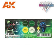AK Interactive AK1064 Wargame Color Green Plasma and Glowing Effects Acrylic Paint Set (3rd Generation)