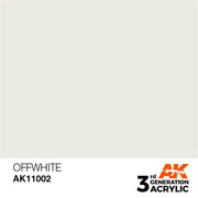AK Interactive AK11002 Offwhite Acrylic Paint 17ml (3rd Generation)