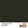 AK Interactive AK11028 Smoke Black Acrylic Paint 17ml (3rd Generation)