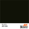 AK Interactive AK11029 Black Intense Acrylic Paint 17ml (3rd Generation)