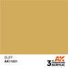 AK Interactive AK11031 Buff Acrylic Paint 17ml (3rd Generation)