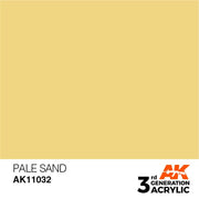 AK Interactive AK11032 Pale Sand Acrylic Paint 17ml (3rd Generation)
